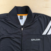 Vintage Y2K Sean John Embroidered Text Zip Up Track Jacket - 2XL