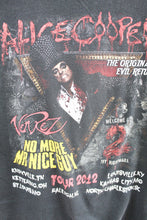Load image into Gallery viewer, Alice Cooper 2012 No More Mr Nice Guy Cut Off Sleeve Tee
