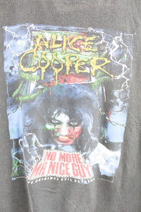 Alice Cooper 2012 No More Mr Nice Guy Cut Off Sleeve Tee