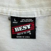 J- Vintage '95 Penticton BC Peach Festival Graphic Made In USA Single Stitch Tee - L