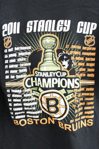 NHL Boston Bruins 2011 Stanley Cup Champions Tee
