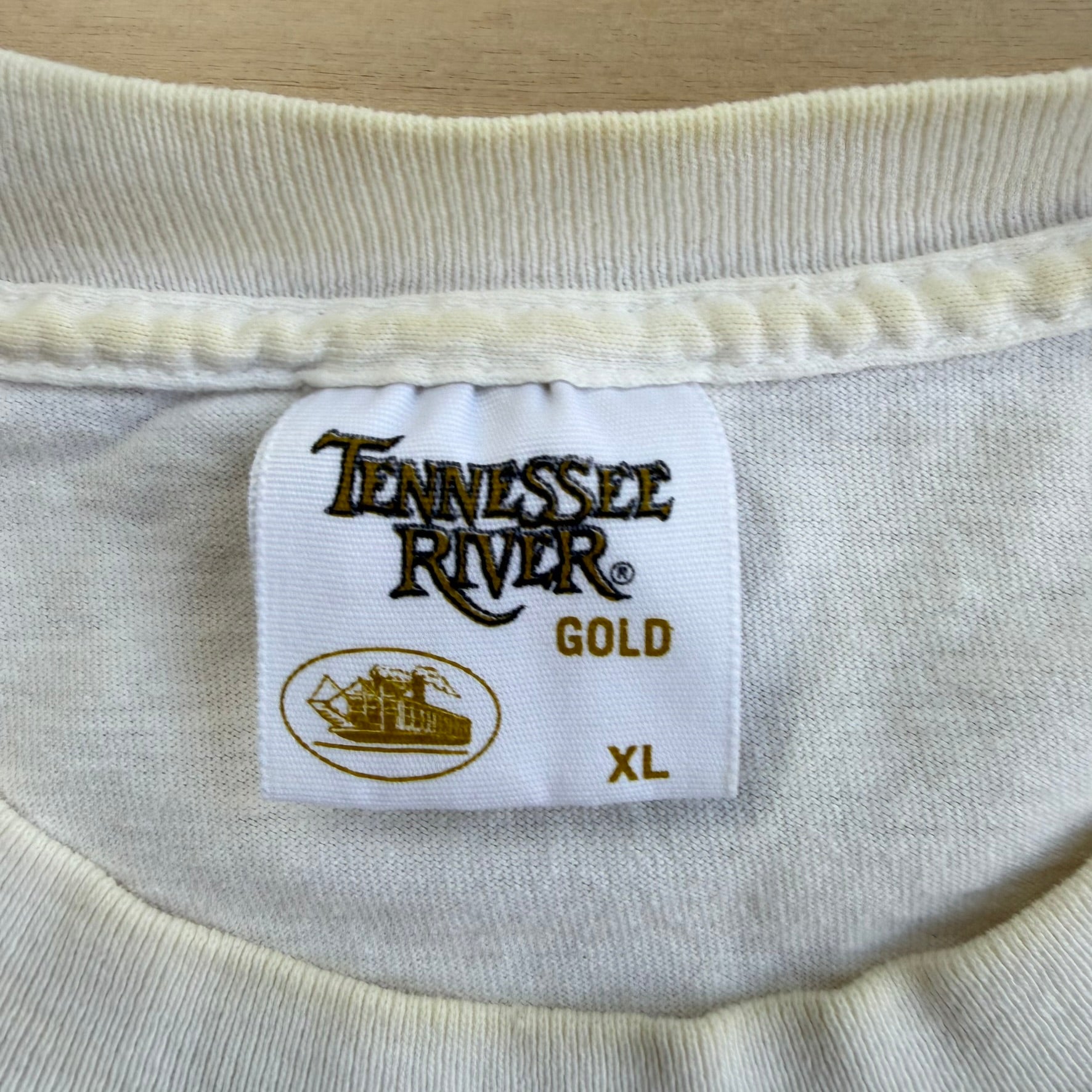 J- Vintage '91 Farworks Didn't Wash Hands Cartoon Graphic Made In USA Single Stitch Tee - XL