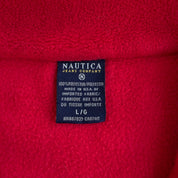 Vintage Nautica Jeans Made In USA Quarter Zip Polar Fleece - L