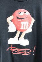 Load image into Gallery viewer, Vintage Red M&amp;M Graphic Tee
