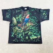 F- Vintage '91 Wildoats Parrot Jumbo Print Single Stitch Tee