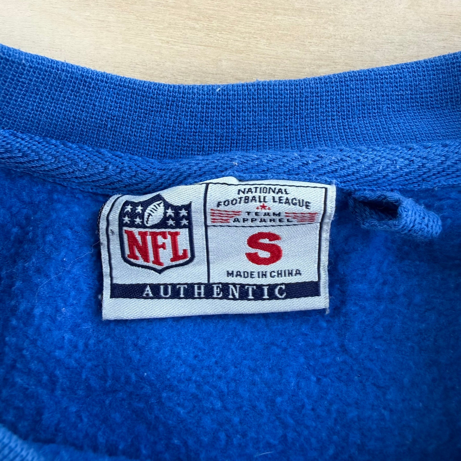 Reprint '95 NFL Los Angeles Chargers Super Bowl 29 Embroidered Crewneck - S