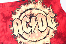 Load image into Gallery viewer, Haus Of Mojo Vintage Reworked AC/DC Logo One Shoulder Cropped Top

