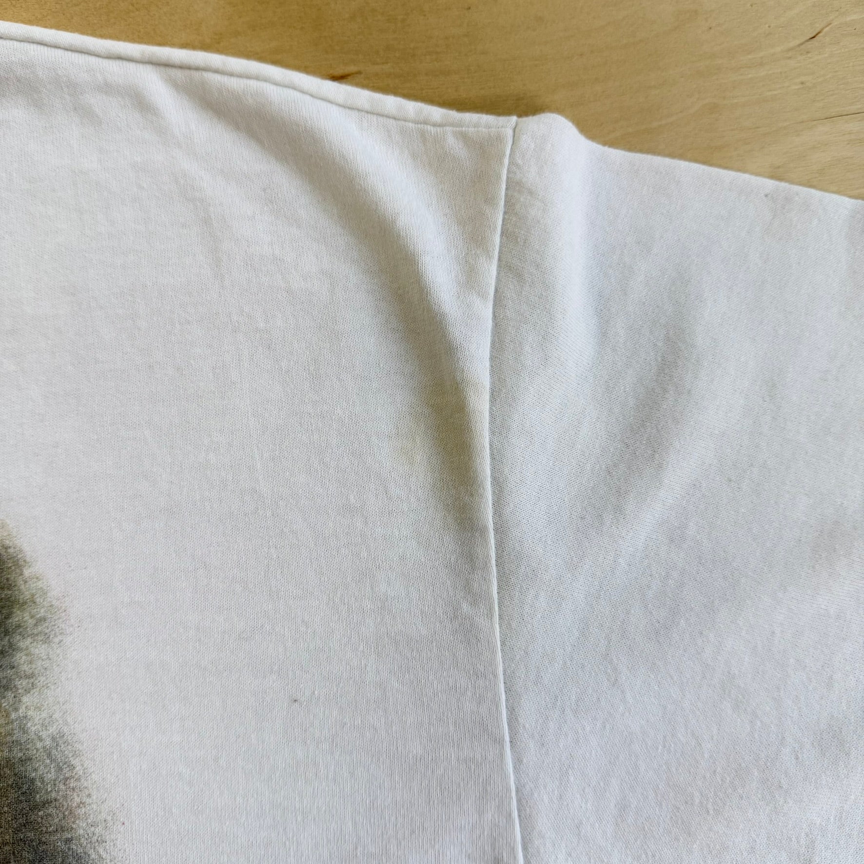 J- Vintage Planet Card Defending Our Wildlife Back Graphic Single Stitch Tee - L