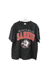 Load image into Gallery viewer, Z- Vintage Buffalo Sabres NHL Starter Single Stitch Tee
