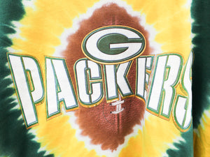 Z-  Vintage Packers NFL Liquid Blue Tie Dye Tee