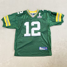 Load image into Gallery viewer, F- 2011 Green Bay Packers Aaron Rodgers Super Bowl 65 NFL Reebok Jersey
