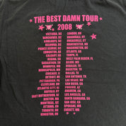 J- Vintage '08 Avril Lavigne The Best Damn Tour Graphic Tee - L