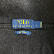 Vintage Polo RL Embroidered Logo Zip Up Track Jacket - L