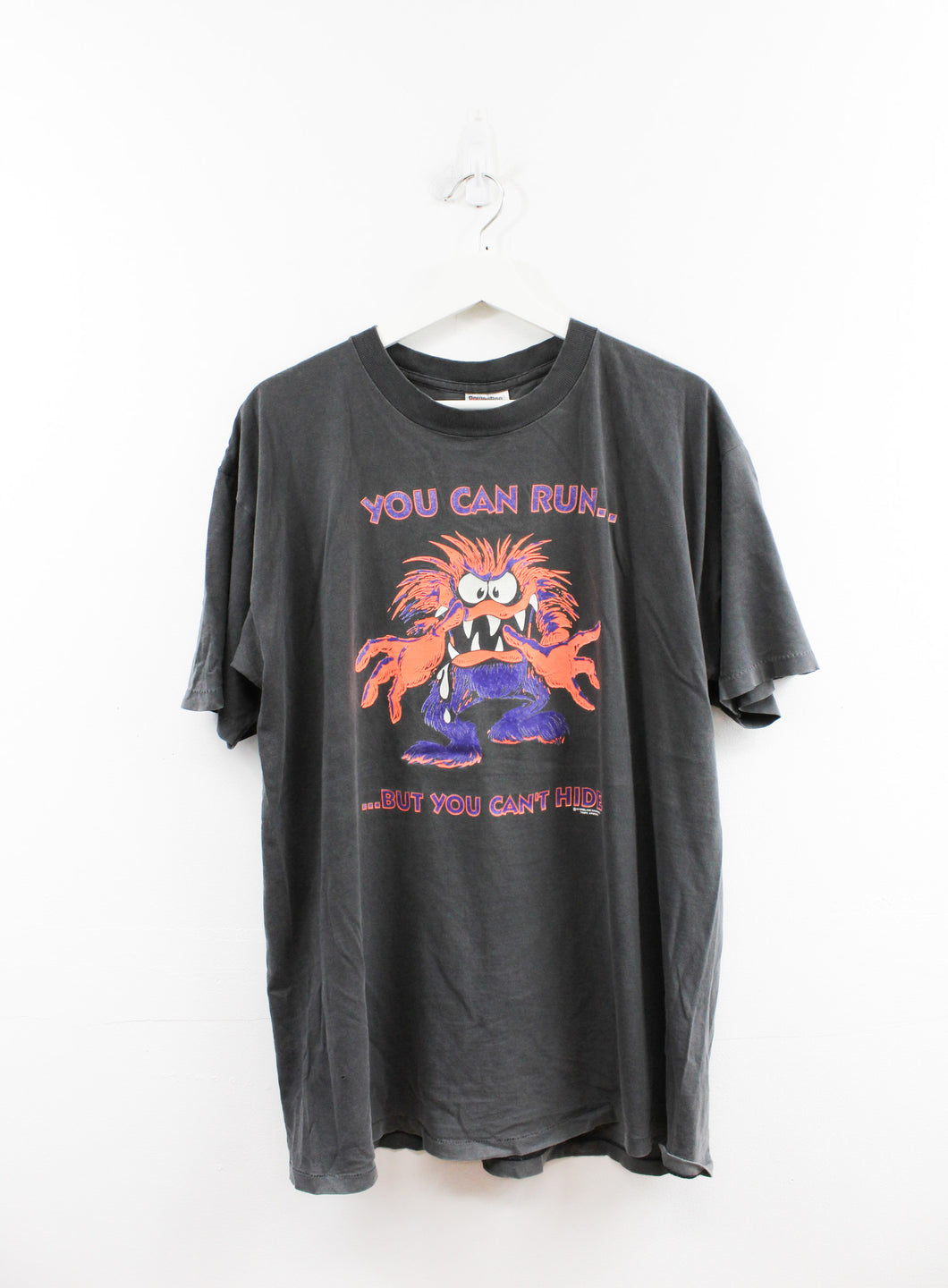 Vintage Single Stitch You Can Run But You Can't Hide Tee