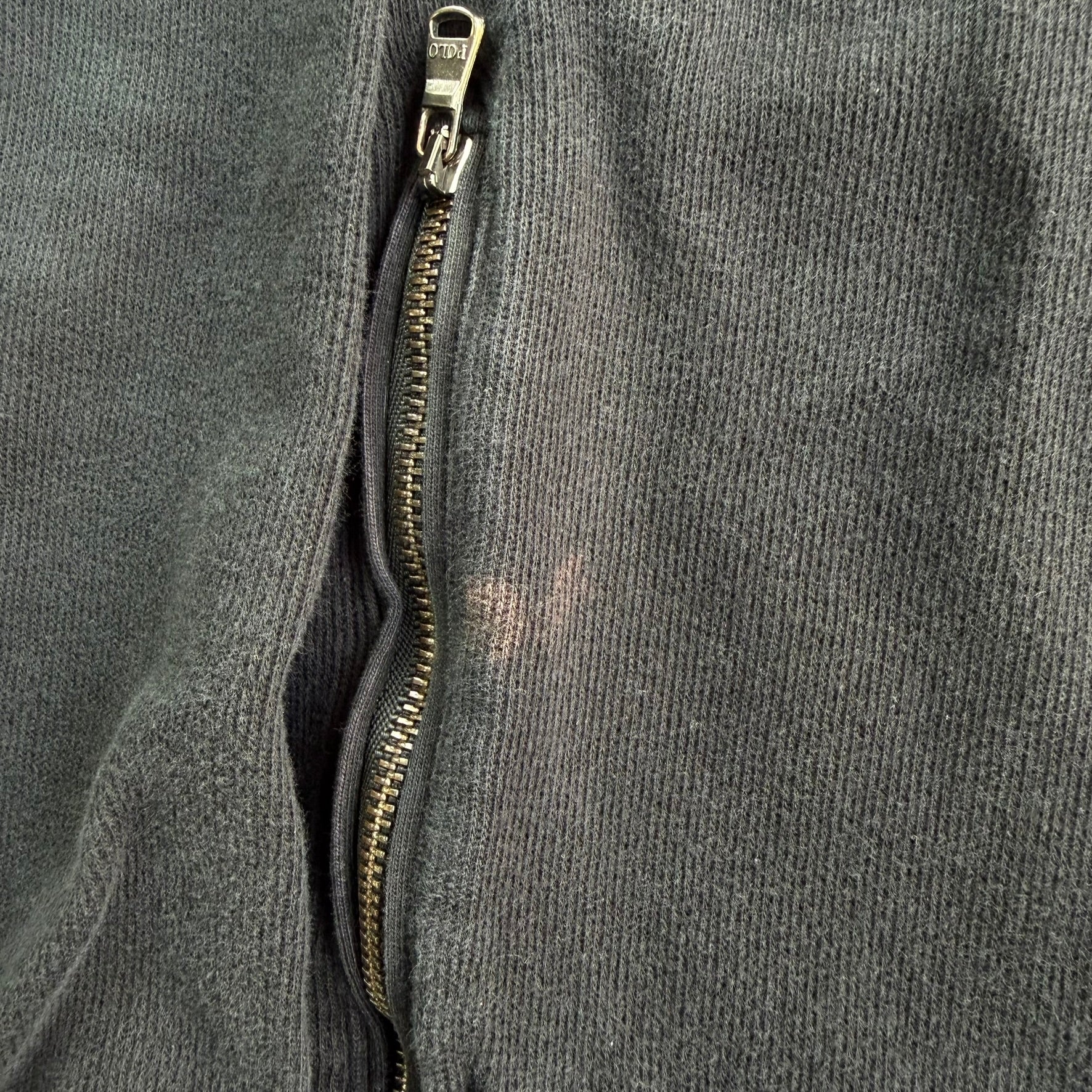 Vintage Polo RL Embroidered Logo Zip Up Track Jacket - L