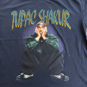 J- '23 Tupac Shakur Crouching Picture Graphic Tee - M