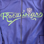 F- Vintage Rocawear Embroidered Logo Zip Up Track Jacket