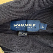 Vintage Polo Golf RL Embroidered Logo Turtle Neck Long Sleeve Tee - L