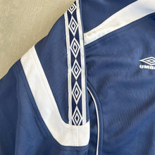 Load image into Gallery viewer, F- Vintage Umbro Embroidered Logo Zip Up Track Jacket
