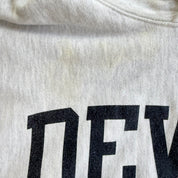 J- Vintage Champion Reverse Weave Denver Text Hoodie - XL