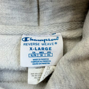 J- Vintage Champion Reverse Weave Denver Text Hoodie - XL