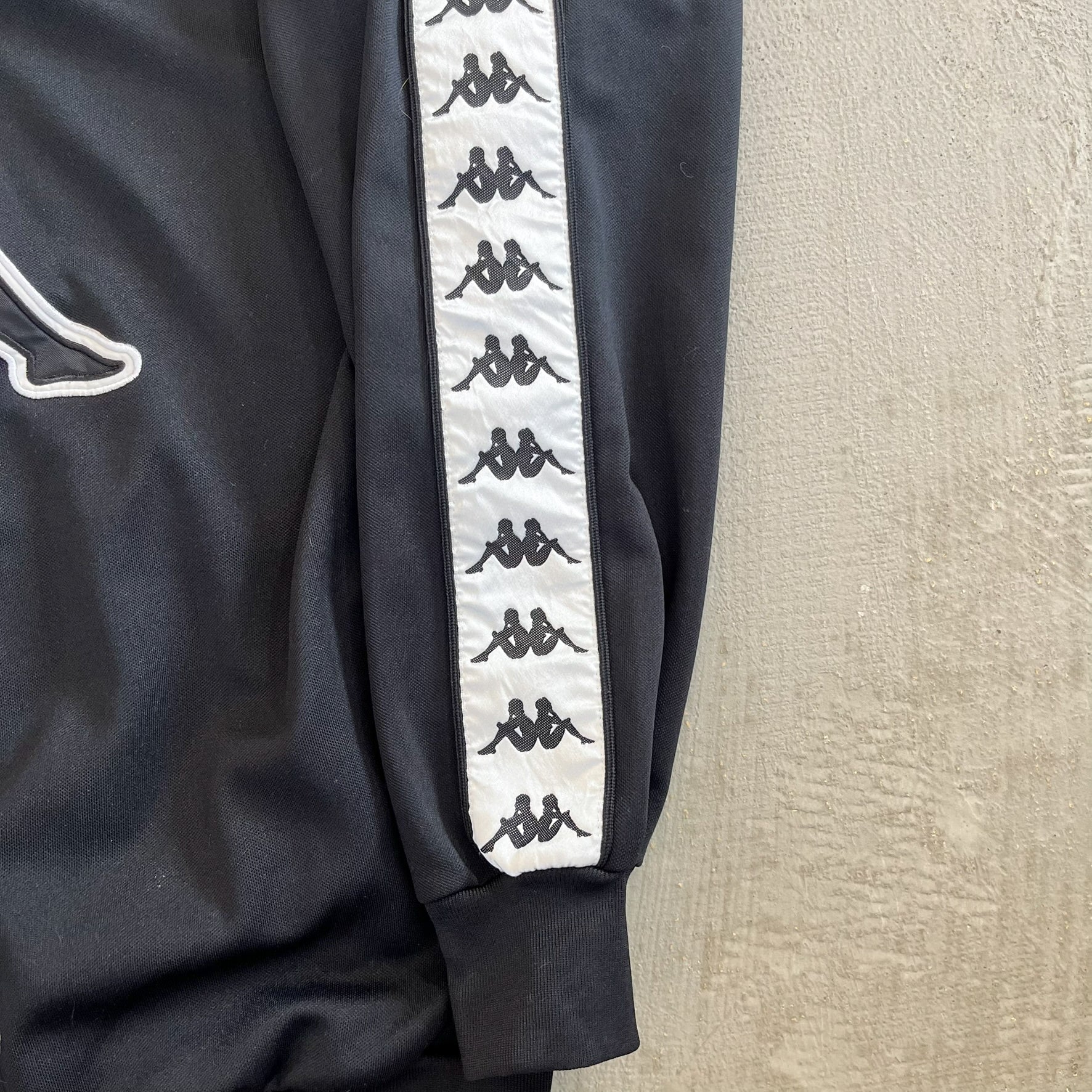 F- Kappa Embroidered Logo Zip Up Track Jacket