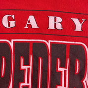 Vintage '93 Calgary Stampeders Doug Flutie CFL Text & Logo Made In Canada Crewneck - XL