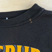 Vintage '93 Pittsburgh Steelers NFL Text & Logo Crewneck - L