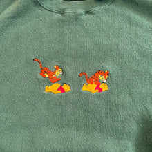 Load image into Gallery viewer, F- Vintage Disney Winnie The Pooh &amp; Tigger Embroidered Crewneck
