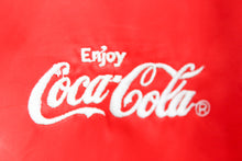 Load image into Gallery viewer, Vintage Coca Cola Satin Bomber Jacket
