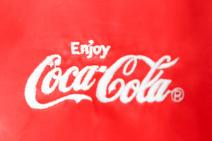 Vintage Coca Cola Satin Bomber Jacket