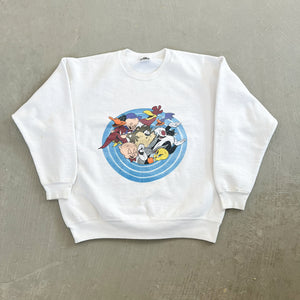 F- Vintage '91 Looney Tunes Acme Clothing Character Graphic Crewneck