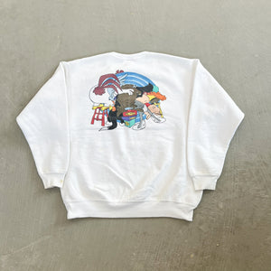 F- Vintage '91 Looney Tunes Acme Clothing Character Graphic Crewneck