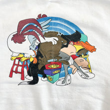 Load image into Gallery viewer, F- Vintage &#39;91 Looney Tunes Acme Clothing Character Graphic Crewneck
