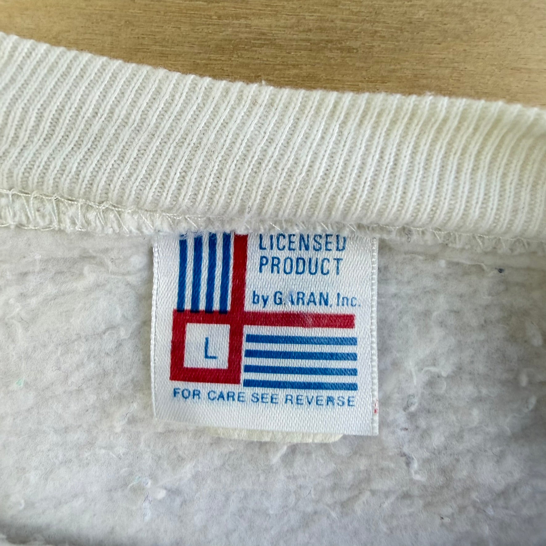 Vintage Washington Commanders NFL Text & Logo Crewneck - L
