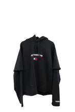 Load image into Gallery viewer, Z- Vetements Tommy Hilfiger S/S 2018 Double Sleeved Hoodie
