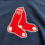 J- Vintage Boston Red Sox MLB Embroidered Logo Hoodie - L