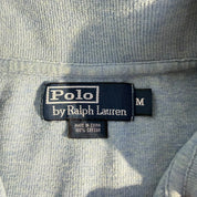 Vintage 90s Polo RL Embroidered Logo Quarter Zip Crewneck - M