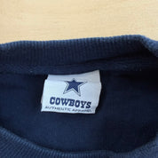 J- Vintage Dallas Cowboys NFL Embroidered Logo Crewneck - M