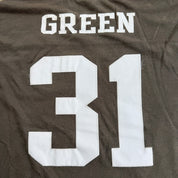 J- Vintage Cleveland Browns William Green NFL Reebok Jersey Style Long Sleeve Tee - 2Xl