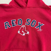 J- Vintage '04 Boston Red Sox MLB Russel Athletic Logo Graphic Hoodie - M