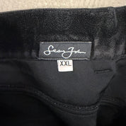 Vintage Sean John Velour Black Carpenter Pants - 2XL (Measures 36x30)