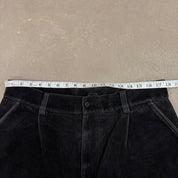Vintage Sean John Velour Black Carpenter Pants - 2XL (Measures 36x30)