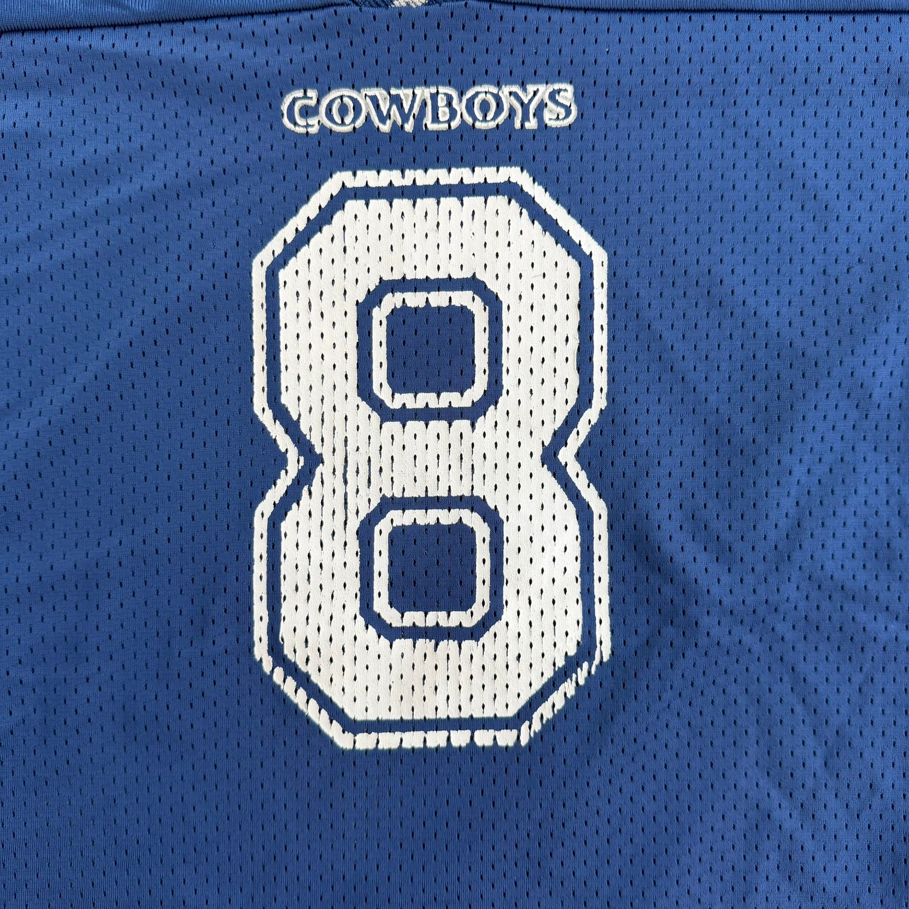 J- Vintage Dallas Cowboys NFL Troy Aikman Champion Jersey - Youth L (14-16)