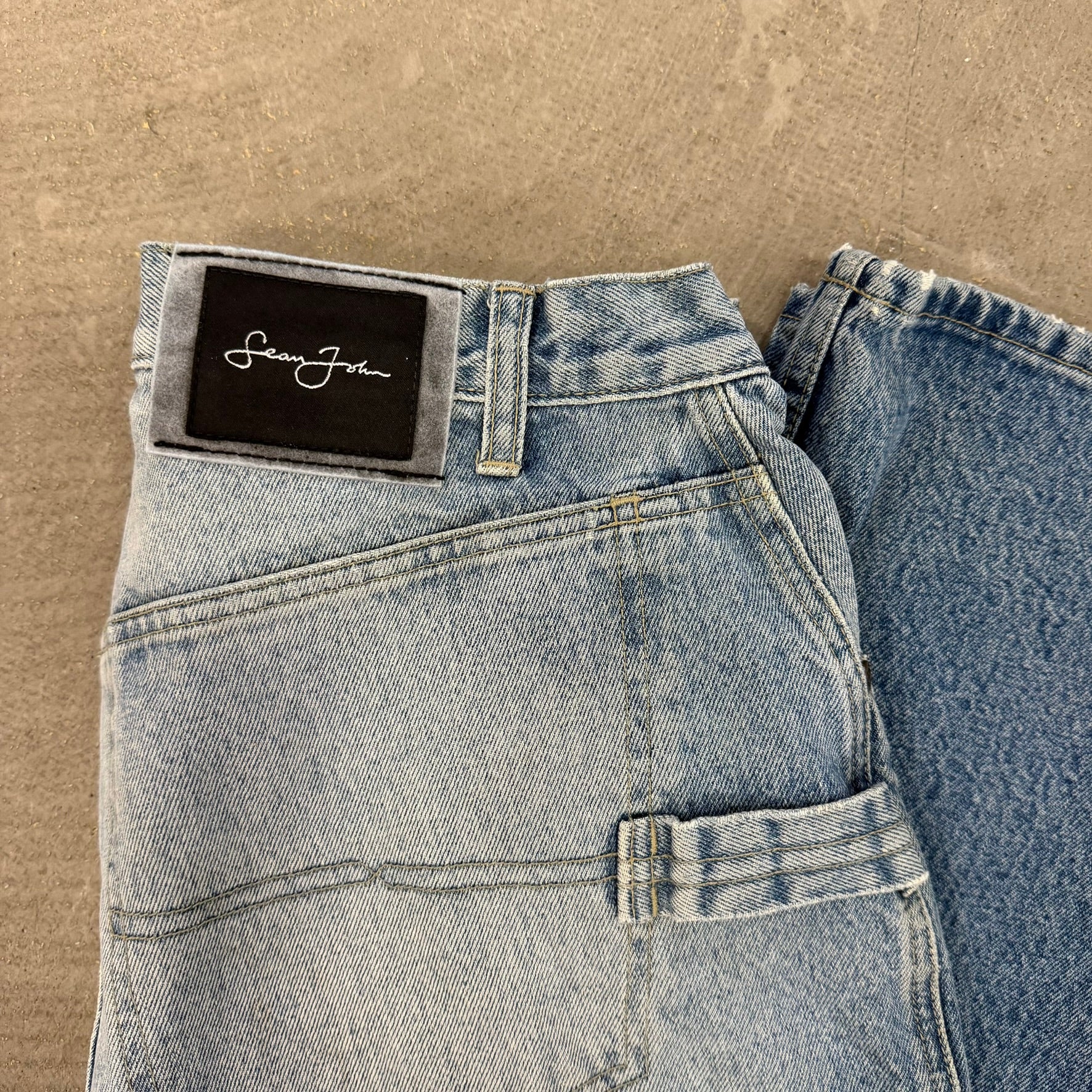 Vintage Sean John Light Wash Denim Carpenter Jeans - w32 (Measures 31x30)