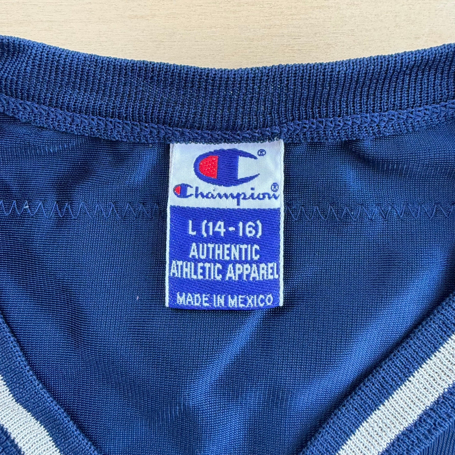 J- Vintage Dallas Cowboys NFL Troy Aikman Champion Jersey - Youth L (14-16)