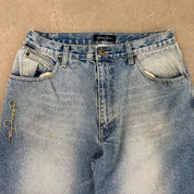 Vintage Sean John Light Wash Denim Carpenter Jeans - w32 (Measures 31x30)
