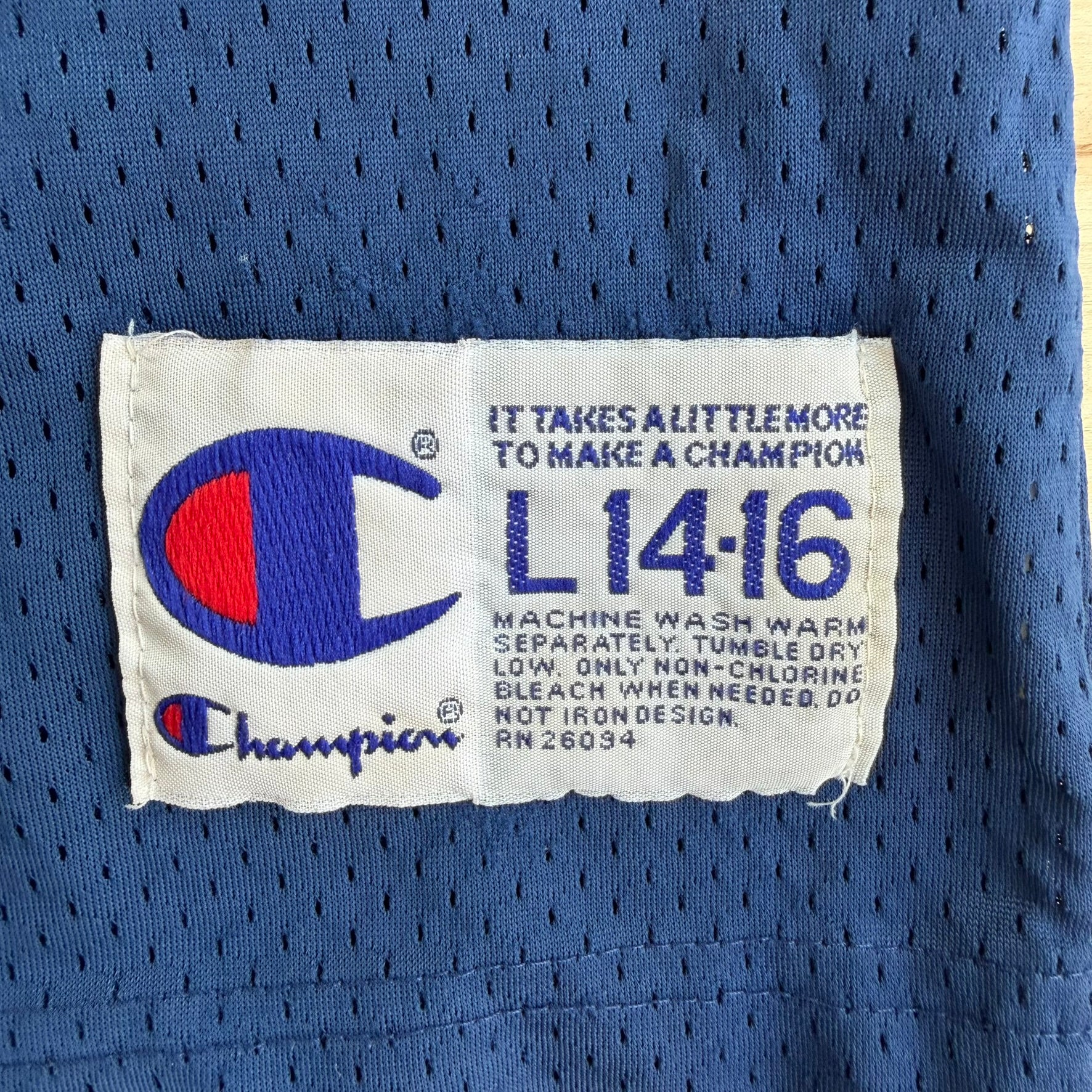 J- Vintage Dallas Cowboys NFL Troy Aikman Champion Jersey - Youth L (14-16)