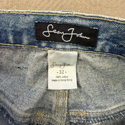 Vintage Sean John Light Wash Denim Carpenter Jeans - w32 (Measures 31x30)