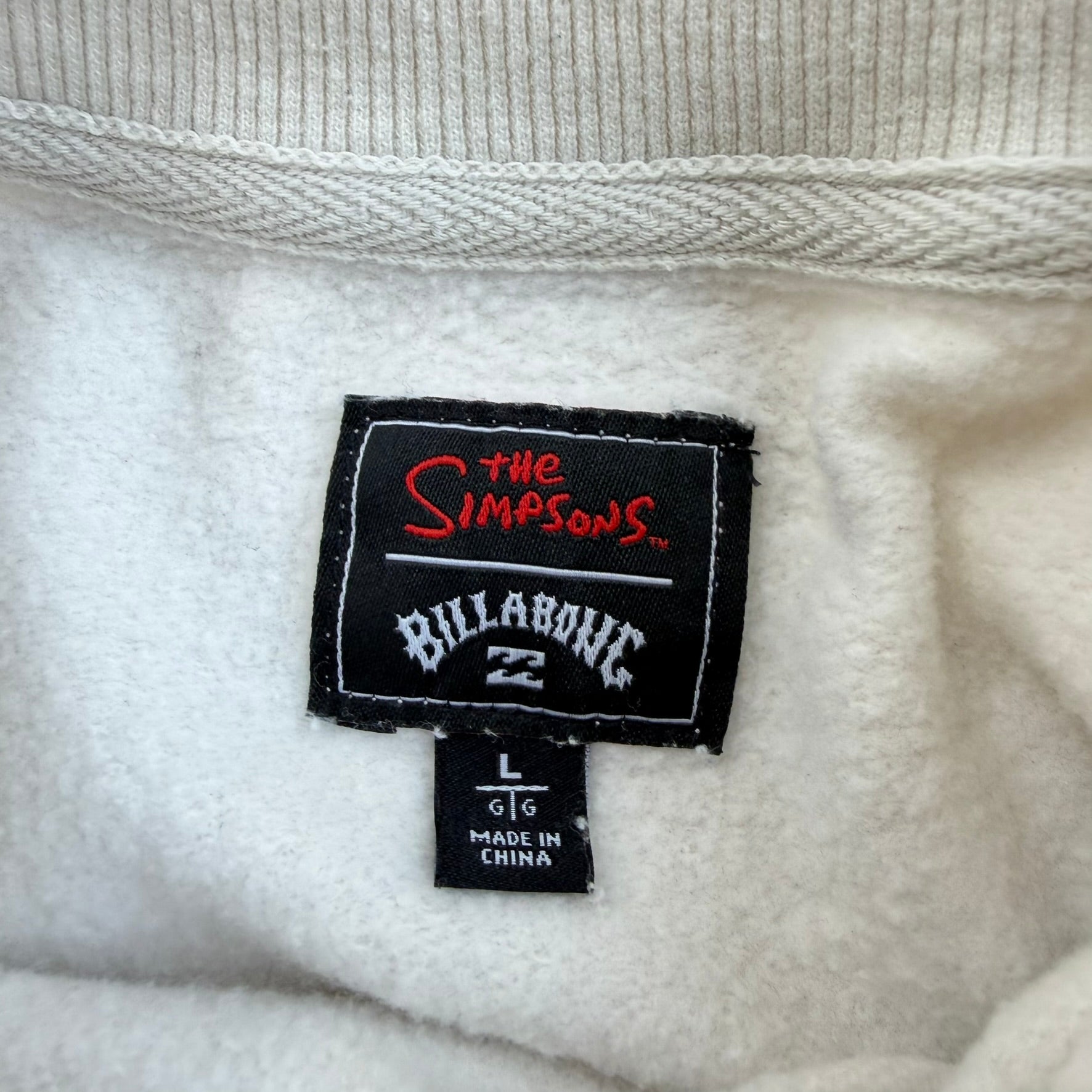 J- '22 Billabong x The Simpsons Krusty The Clown Graphic Crewneck - L